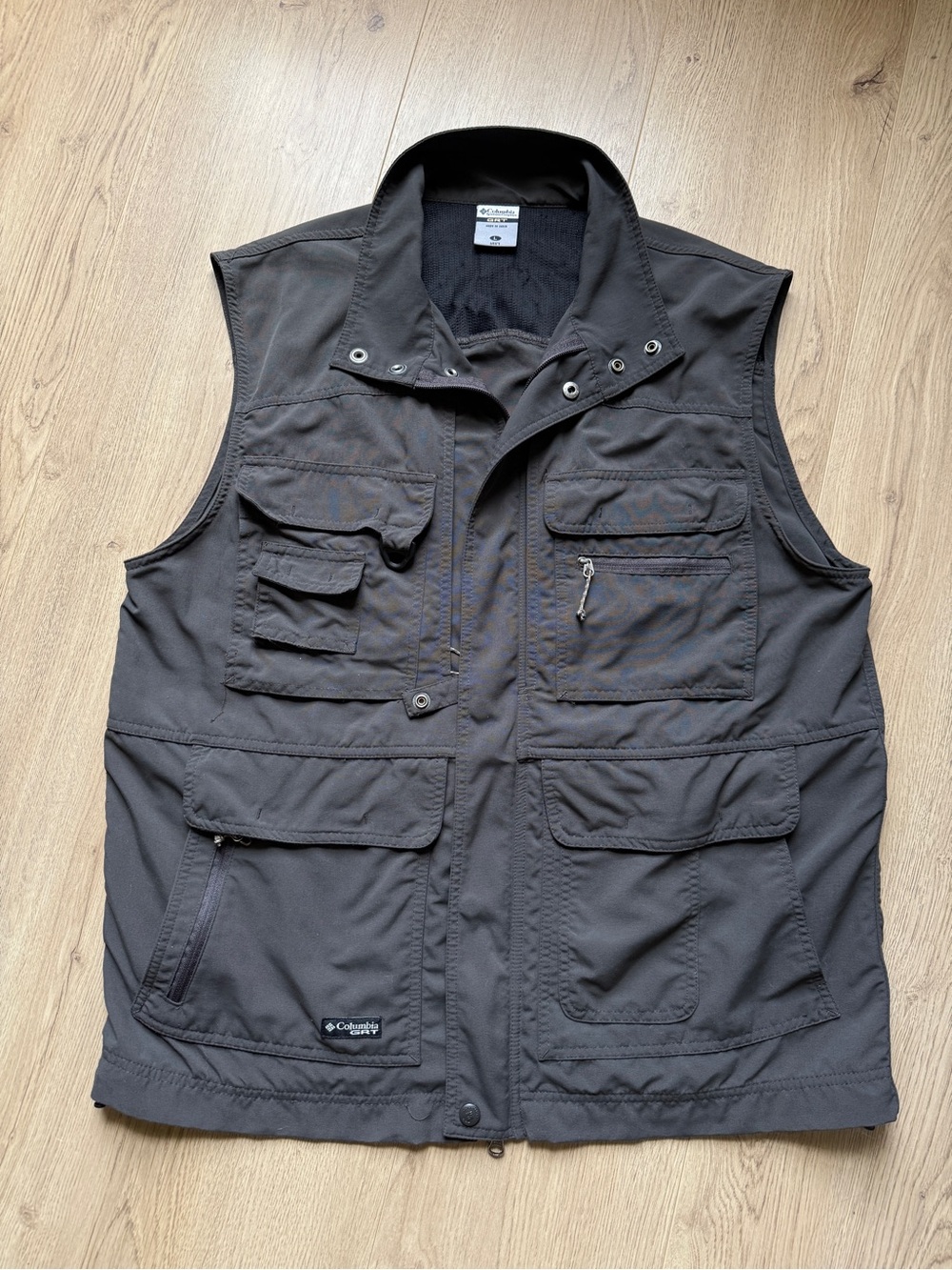 Vintage Columbia Men's GRT Omni Dry Outdoor Photography/Hiking/Travel Vest L